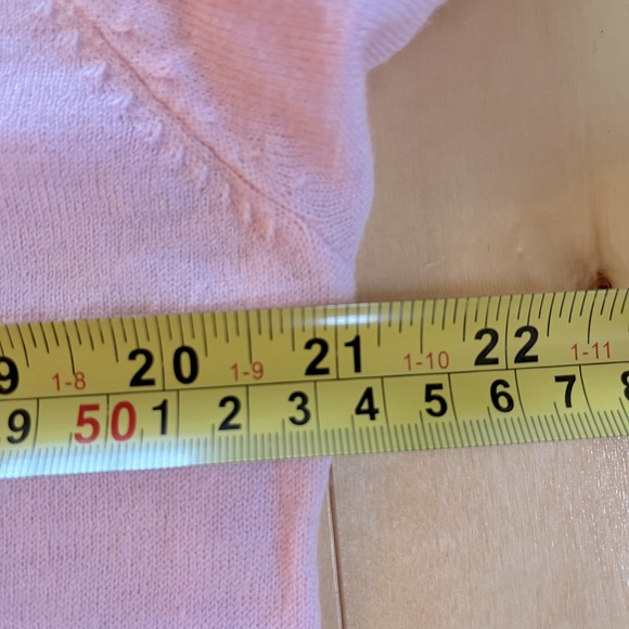 New Without Tags 100% Merino Wool Sweater in Light Pink - XL - Picture 6 of 7